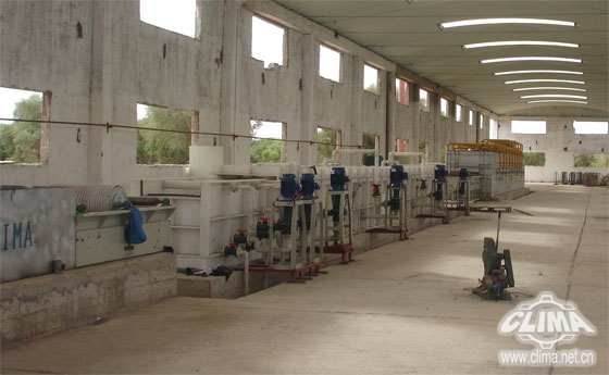 installation of hot dip galvanizing wire production line